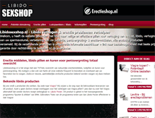 Tablet Screenshot of libidosexshop.nl